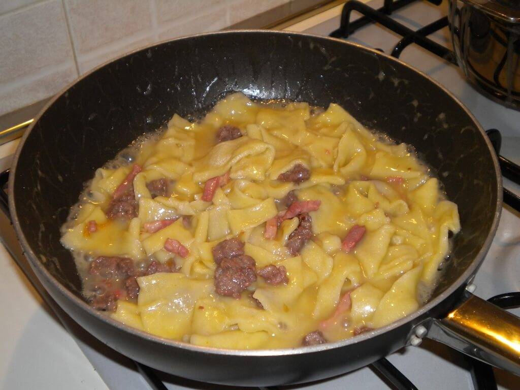 Pappardelle alla Rustica